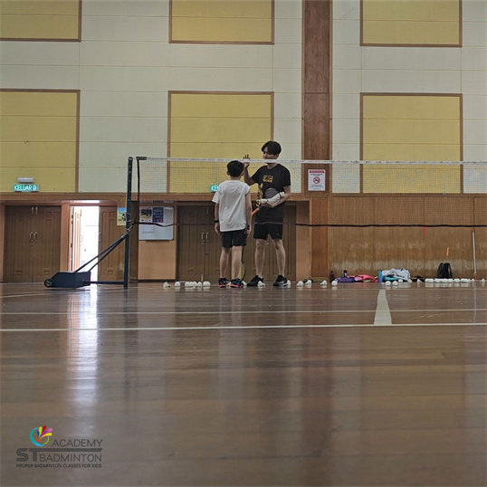 ST Badminton Academy training near Jalan Gombak with experienced coach