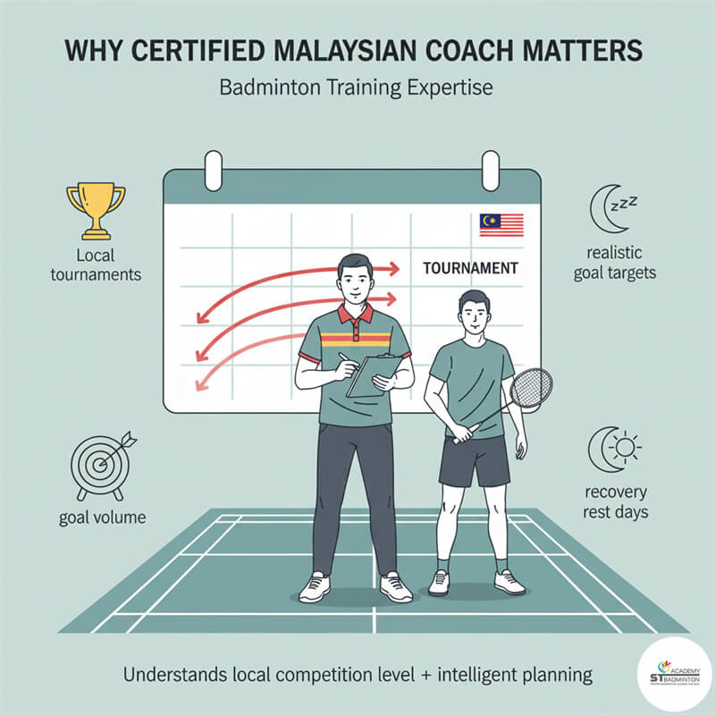 Serious small group high performance badminton training near Wangsa Maju and Gombak