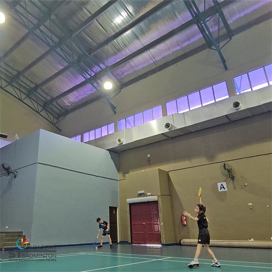 Small group badminton training at Melati Impian near Wangsa Maju