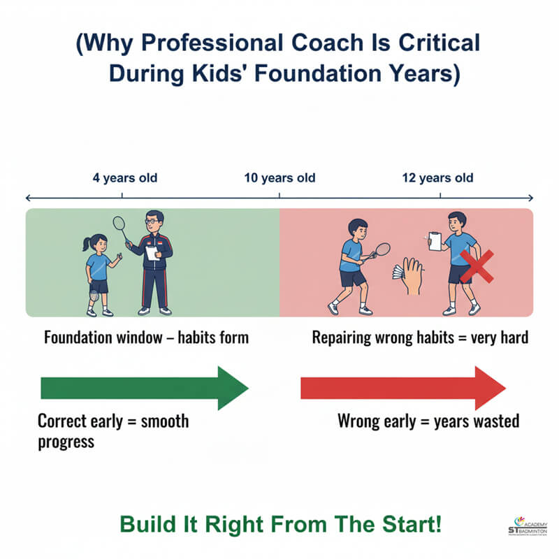 การฝึกแบดมินตันกลุ่มเล็กอย่างมืออาชีพใน Setapak กัวลาลัมเปอร์ มาเลเซีย