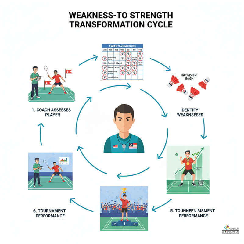 Small serious group high performance training session in Setapak Kuala Lumpur Malaysia