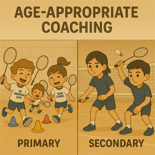 After‑school badminton development near SMK Tinggi Setapak