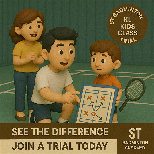 Badminton class for kids near me in Kuala Lumpur