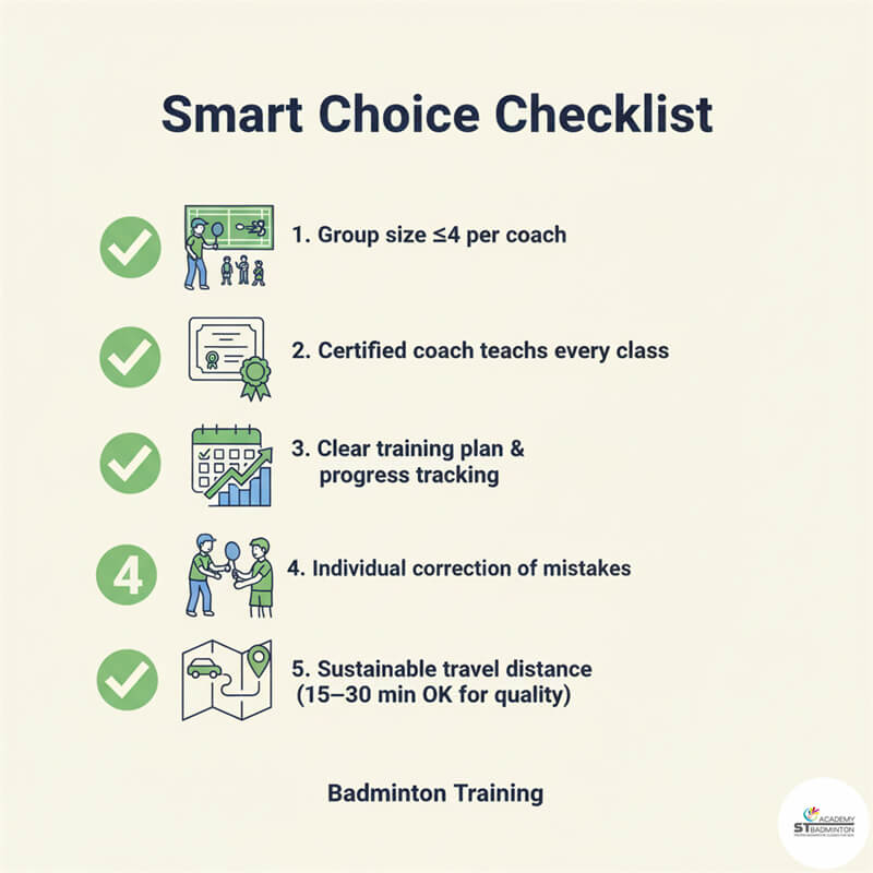 Choosing quality badminton classes near me instead of just nearest option in KL