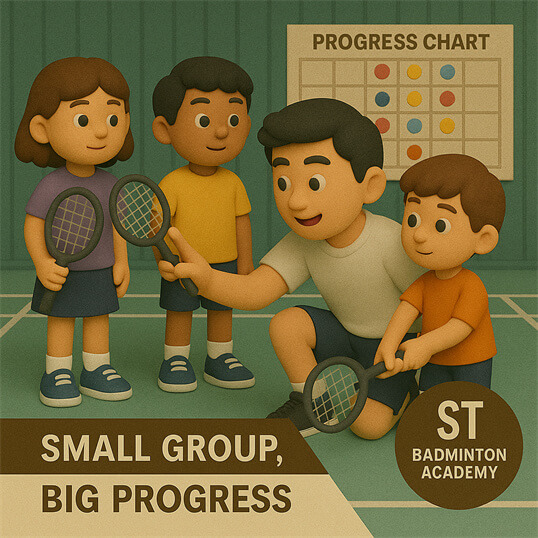 KL badminton coach for children in Petaling Jaya centre