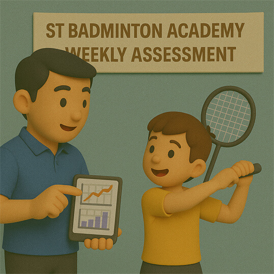 Routine-based badminton coaching near Wangsa Maju