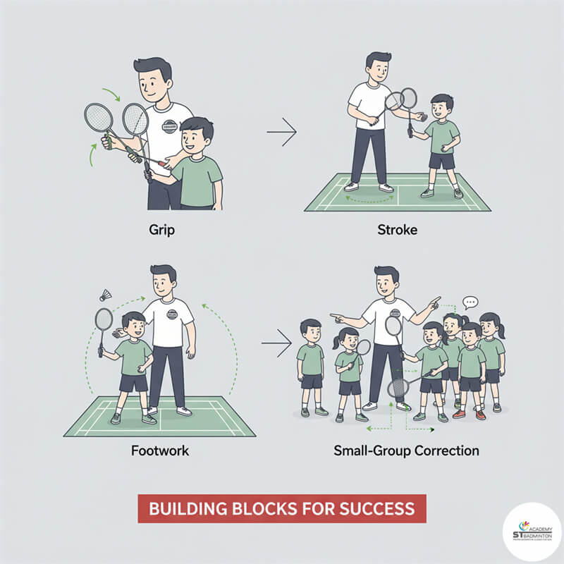 Small group after school badminton class with certified coach near Wangsa Maju Setapak KL