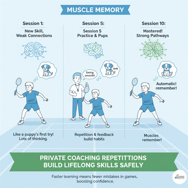 Setapak 실내 코트 1:1 개인지도 세션
