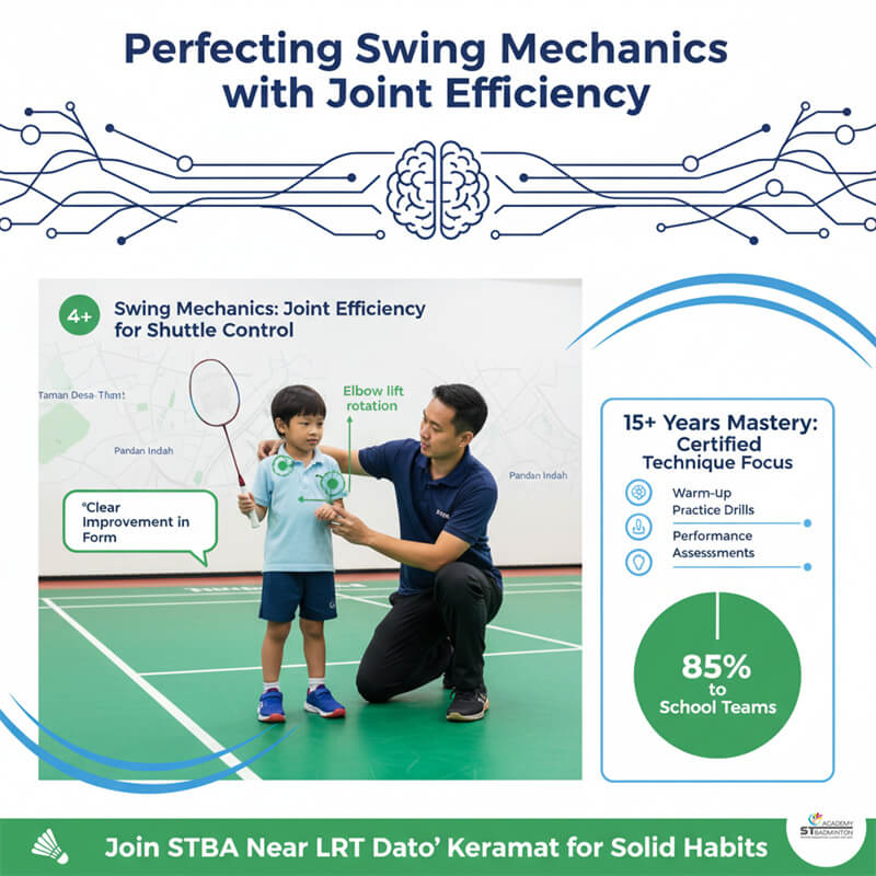 吉隆坡 Keramat 羽毛球訓練｜專業步法與技術提升，獲家長信賴