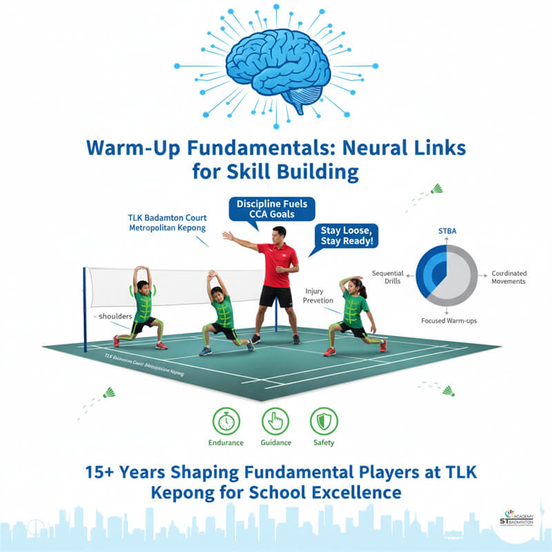 Kepongでの安全なバドミントン基礎育成 | 専門コーチ