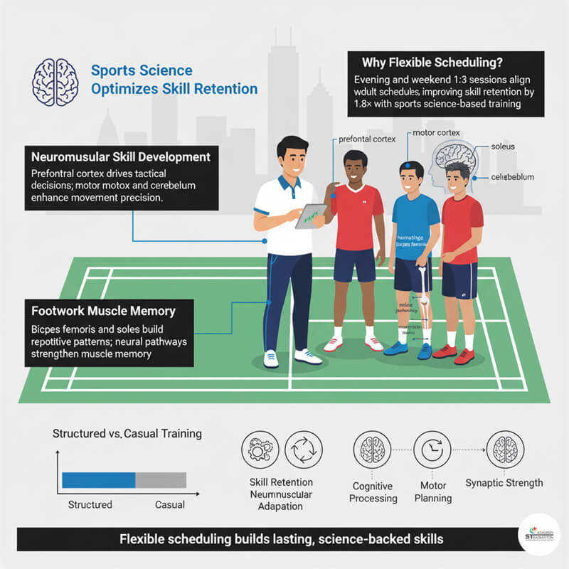 นักศึกษามหาวิทยาลัยจาก TAR UMT เข้าเรียน คลาสแบดมินตันช่วงเย็น KL | การโค้ชแบดมินตันในกัวลาลัมเปอร์