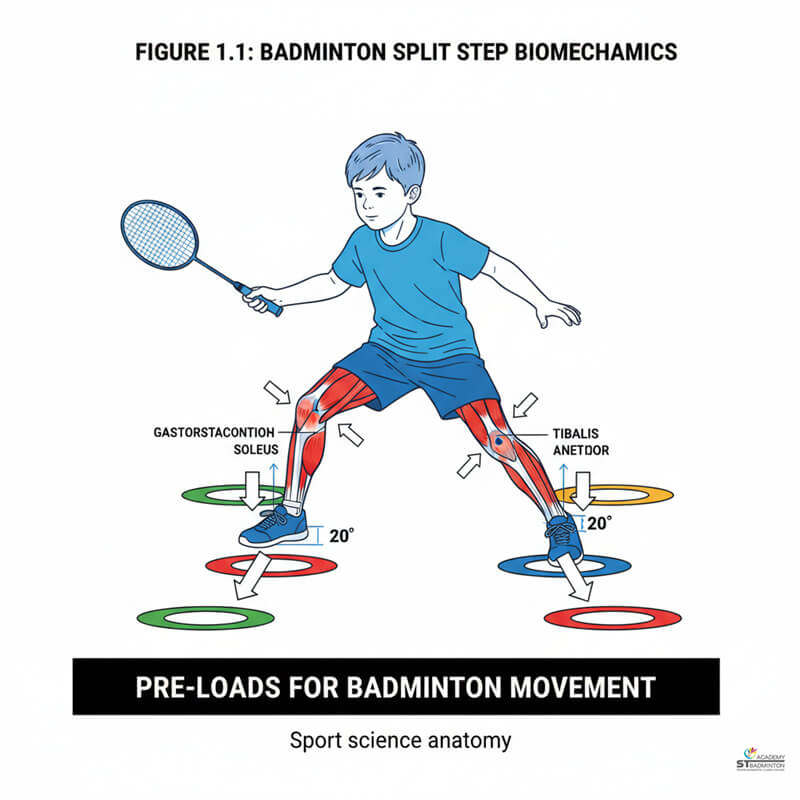居家羽毛球训练:儿童步法基础与分腿垫步练习 | 吉隆坡 Setapak