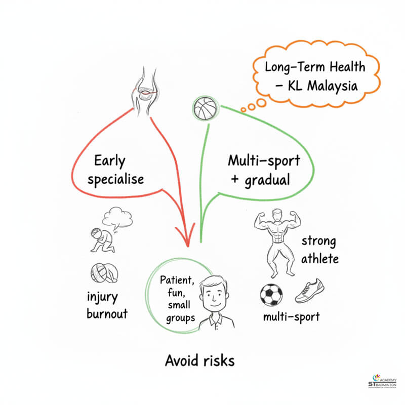 一位家长在吉隆坡与羽毛球教练讨论课程费用与价值 | 马来西亚