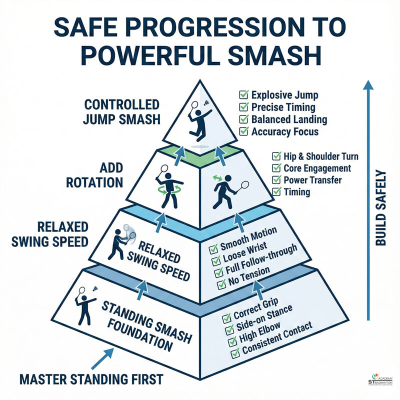 Người chơi người lớn học canh thời điểm nhảy đập cầu tại Kuala Lumpur | kỹ thuật cầu lông đập cầu nâng cao