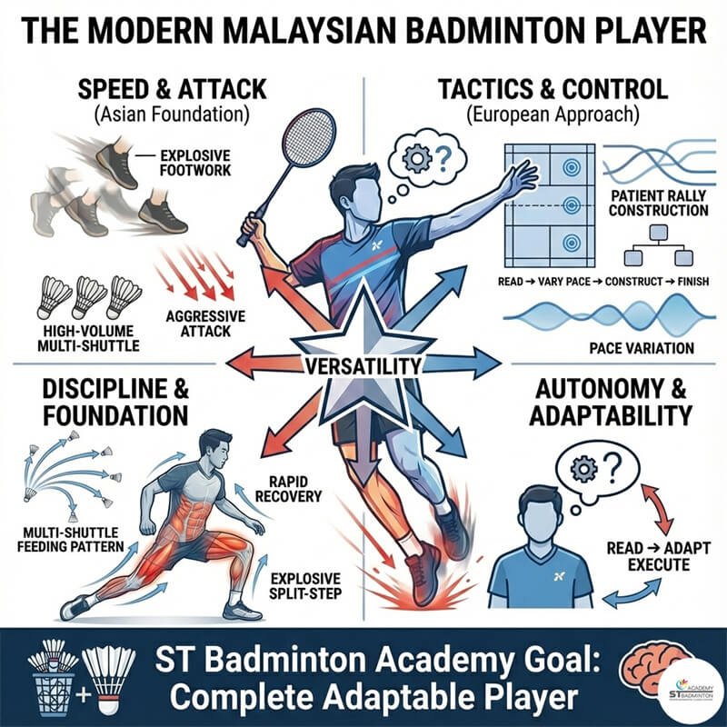 Setapak Malaysia lớp cầu lông người lớn | học chiến lược meta hiện đại và đánh cầu cao sâu