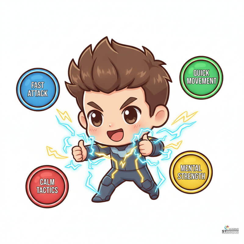 Alex Lanier showing strong movement and court coverage during long rally