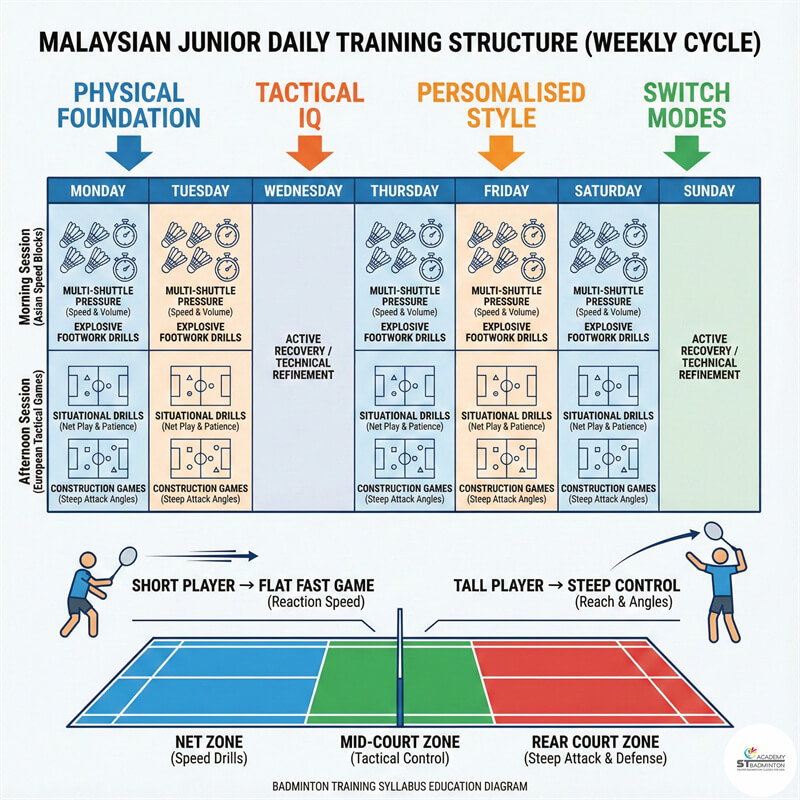 Malaysia Setapak phân tích kỹ thuật cầu lông | sửa lỗi phong cách cá nhân hoá và tư duy meta