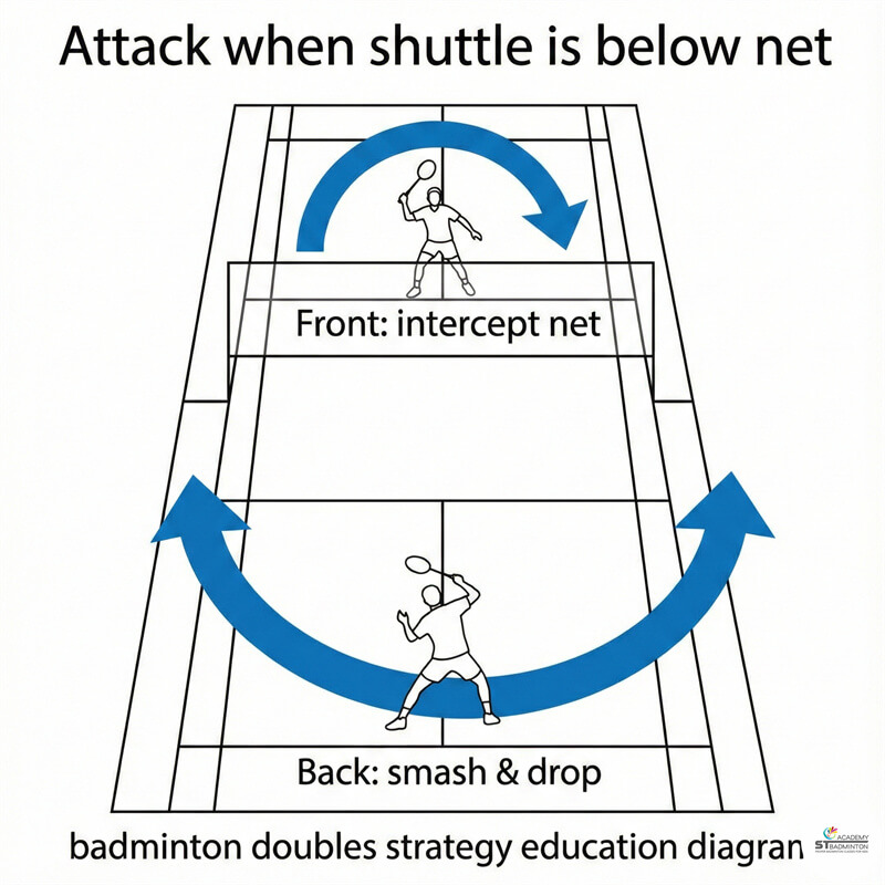 Setapak Kuala Lumpur huấn luyện cầu lông | cặp đôi tập đội hình tấn công trước sau tại ST Badminton Academy