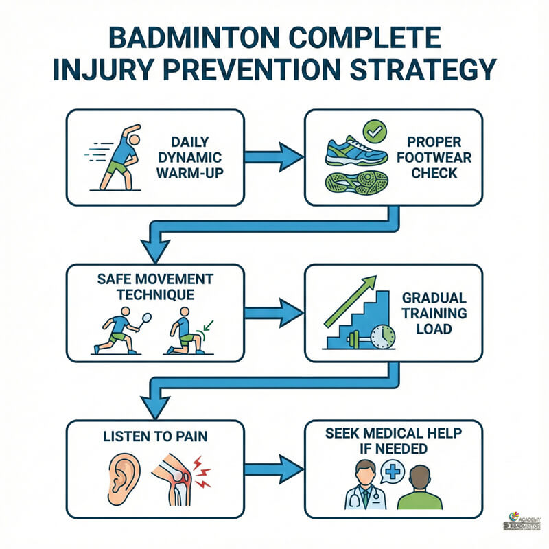 Huấn luyện di chuyển chân cầu lông tập trung phòng tránh chấn thương đầu gối và mắt cá quanh khu vực Cheras Malaysia | di chuyển chân nâng cao