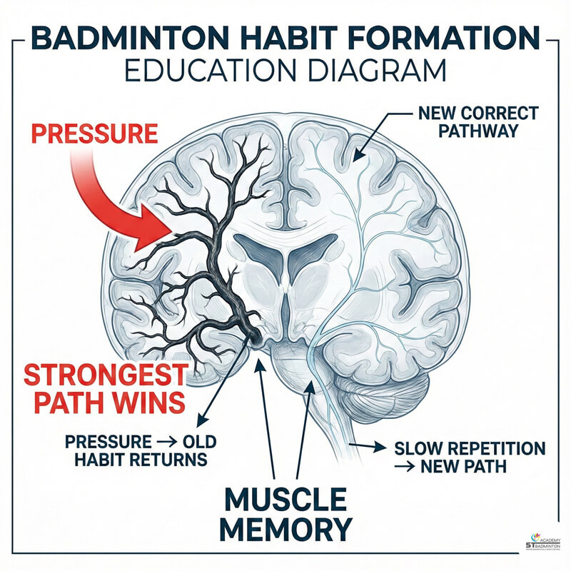 Học viên cầu lông thảo luận sửa lỗi kỹ thuật và ký ức cơ bắp với Coach Eric Chuar tại Kuala Lumpur