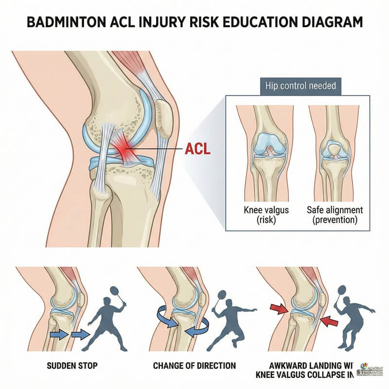 Người chơi cầu lông thực hành kỹ thuật tiếp đất an toàn tại ST Badminton Academy ở Setapak Kuala Lumpur | lớp học cầu lông Malaysia