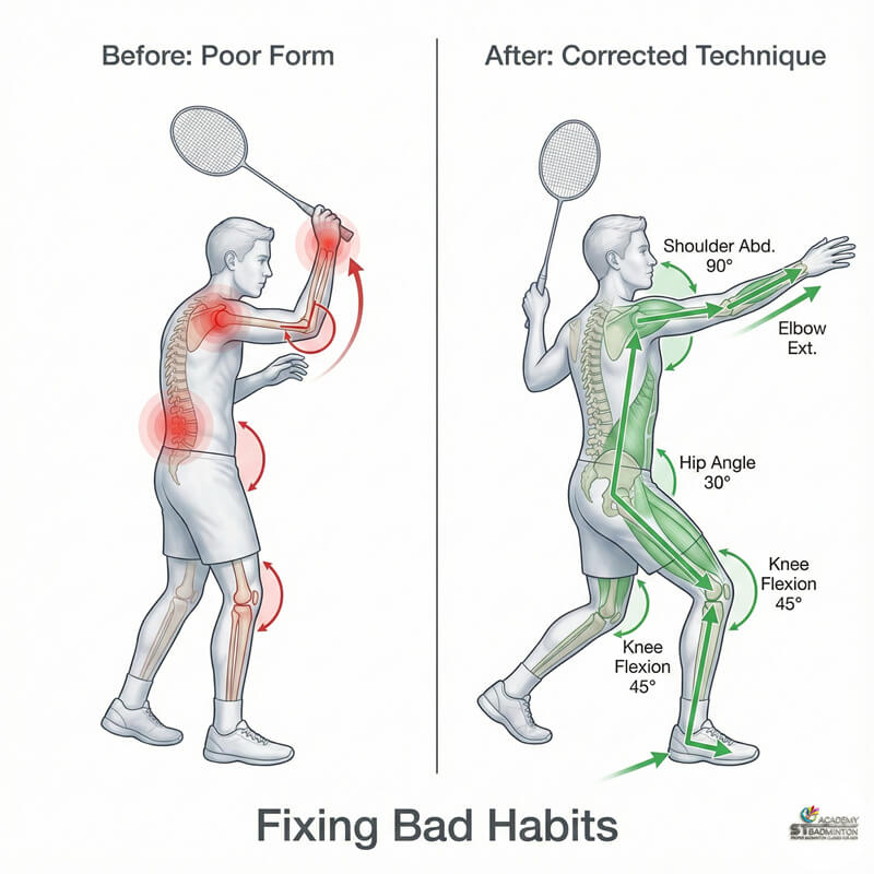 Beginner badminton training for adult and child in Setapak