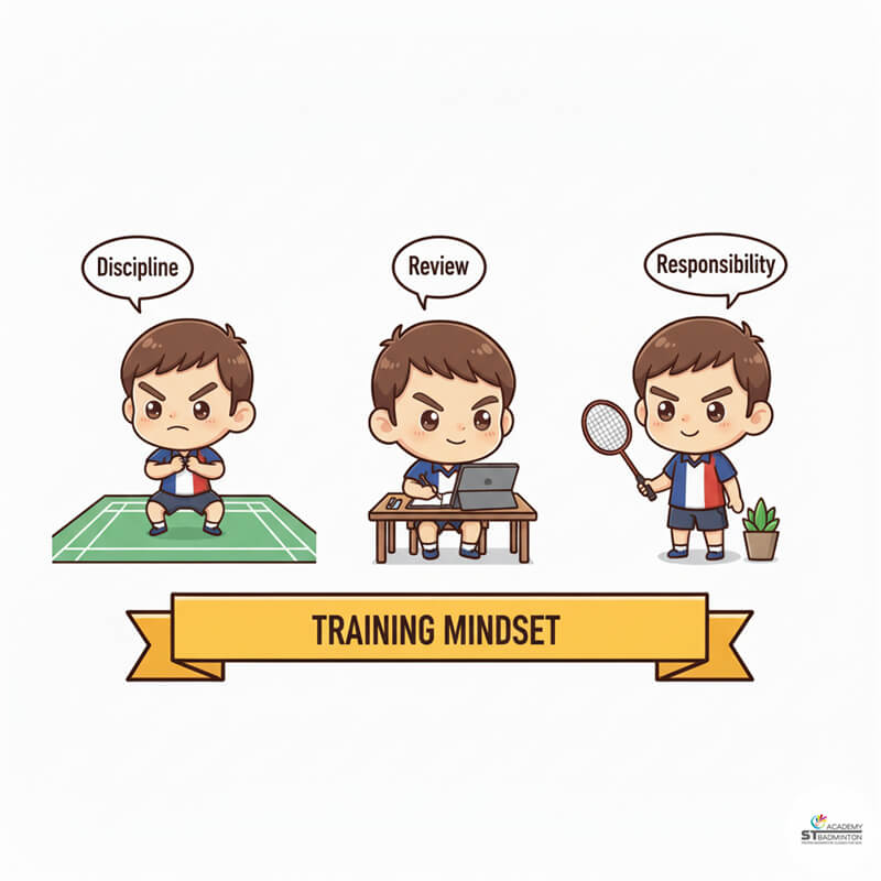 Christo Popov showing disciplined attitude and responsibility in training approach