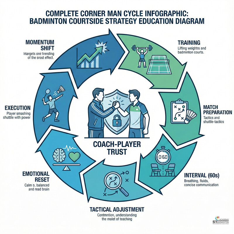 Cheras Kepong huấn luyện cầu lông | thảo luận chiến thuật đơn giản giữa hiệp tại Kuala Lumpur