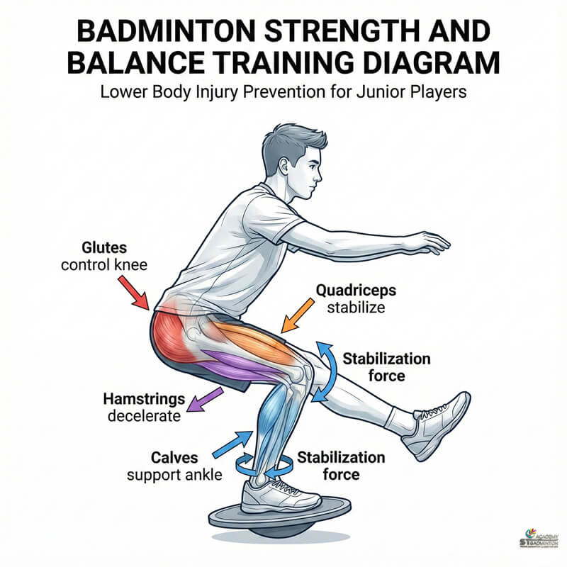 Huấn luyện viên minh họa di chuyển đổi hướng an toàn để giảm căng thẳng ACL tại Kuala Lumpur | kỹ thuật cầu lông nâng cao