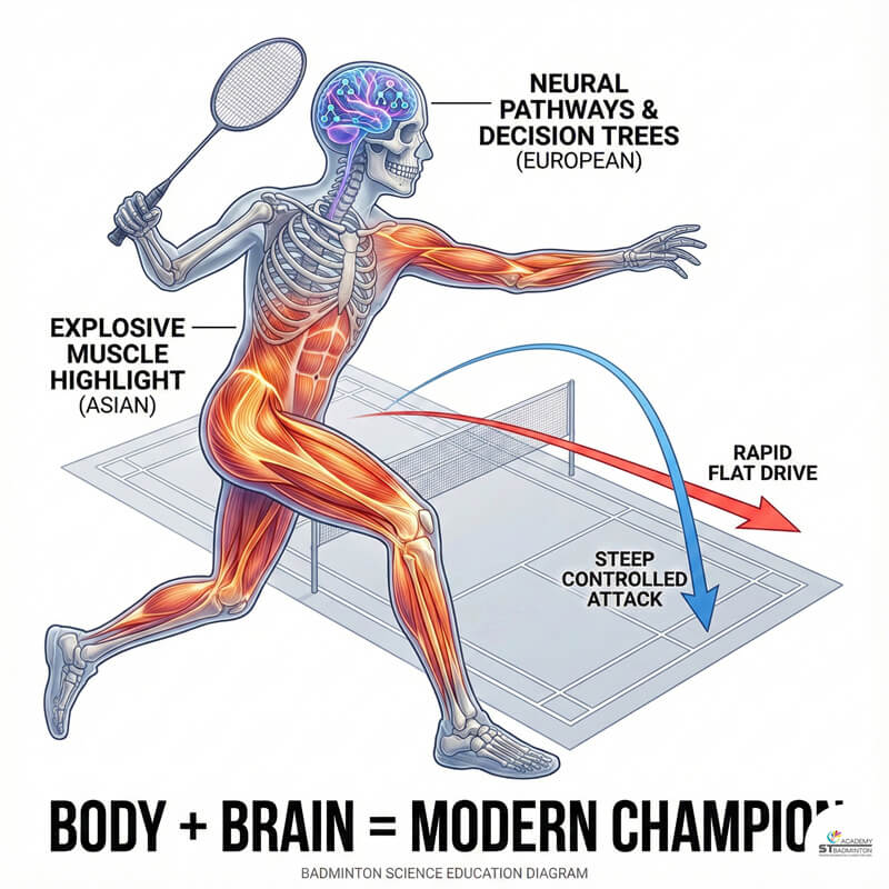 Selayang huấn luyện viên cầu lông | giải thích vị trí chiến thuật kiểu Châu Âu và nền tảng