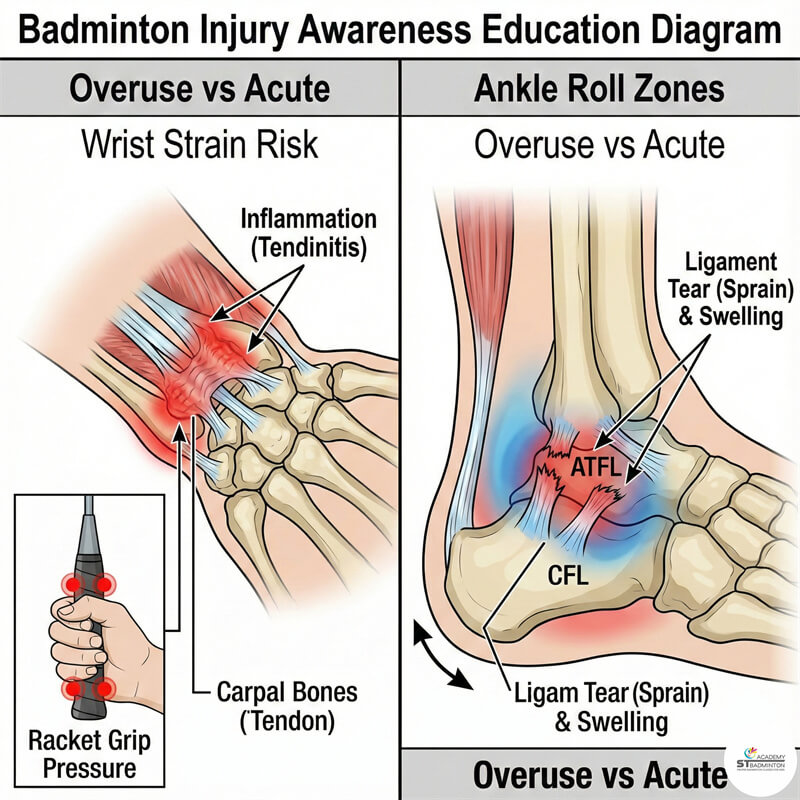 Setapak Kuala Lumpur huấn luyện cầu lông | giải thích an toàn cổ tay cho phụ huynh