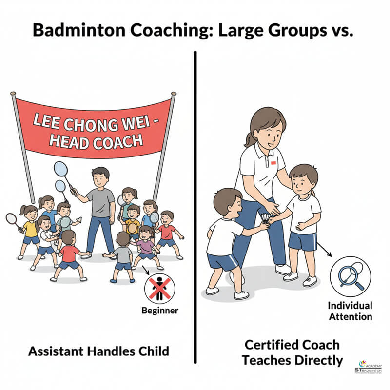 Ex-national badminton coach academy using social media photos for marketing in Kuala Lumpur