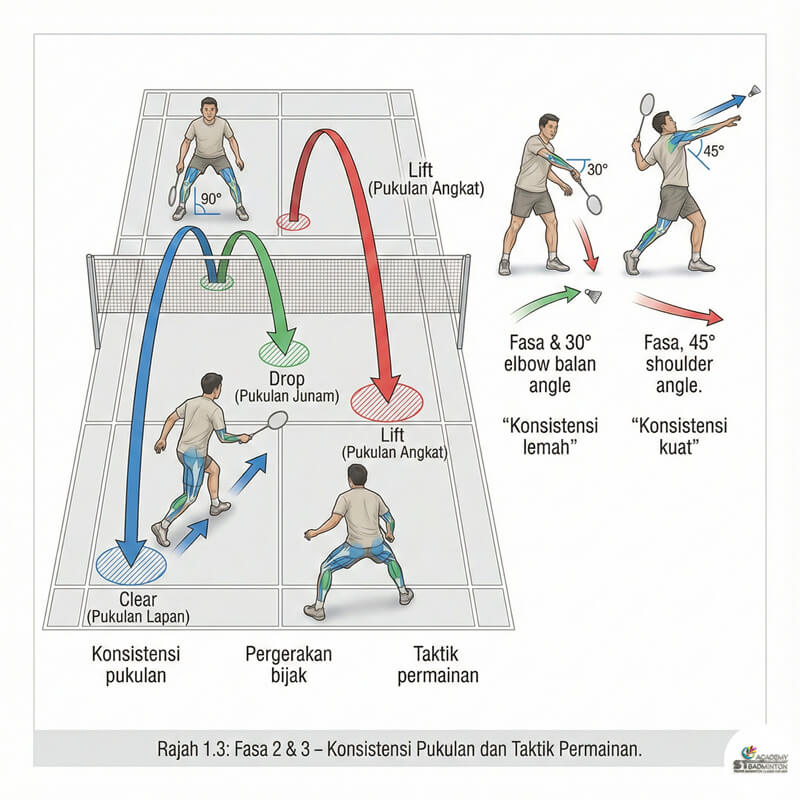 Kelas badminton hujung minggu untuk dewasa berhampiran TAR UMT Setapak