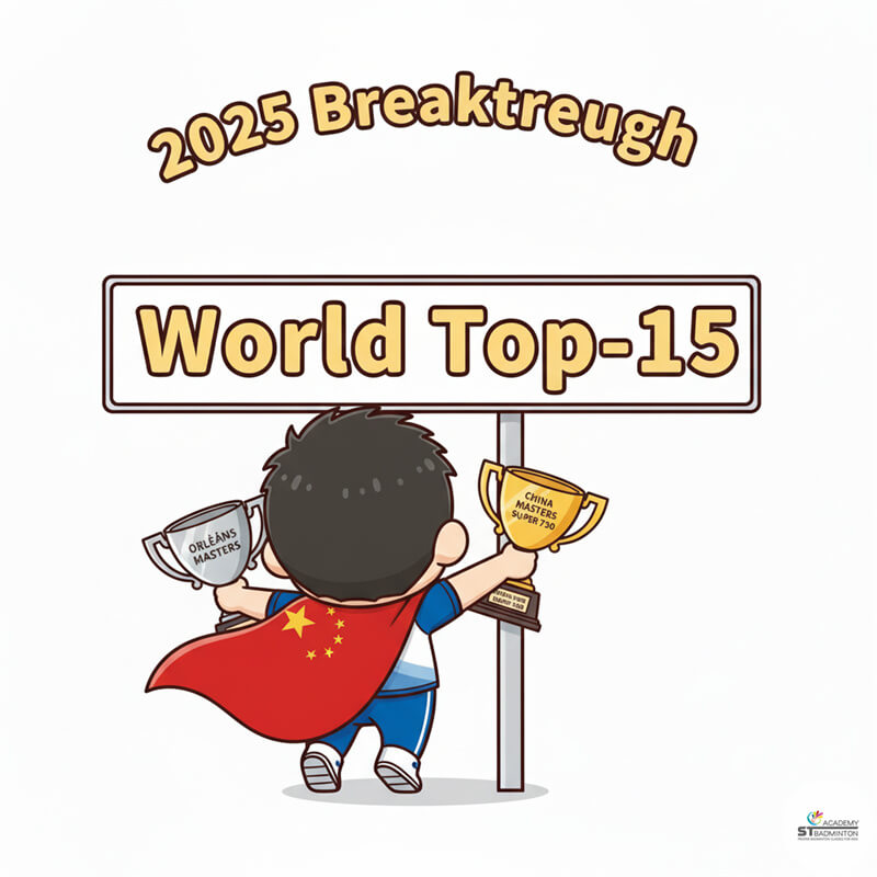 LIN Chun-Yi reaching finals at Orléans Masters and China Masters 2025