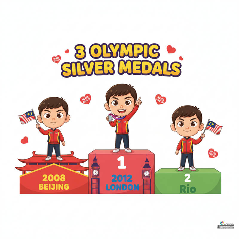 Lee Chong Wei celebrating Malaysia Open championship victory in Kuala Lumpur