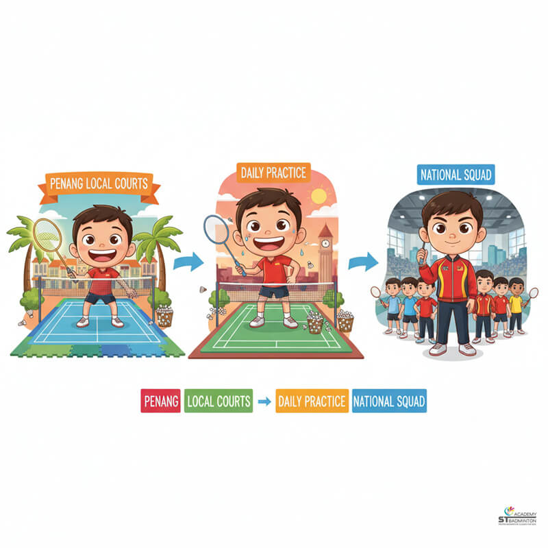 Lee Chong Wei displaying explosive speed and footwork during men's singles match