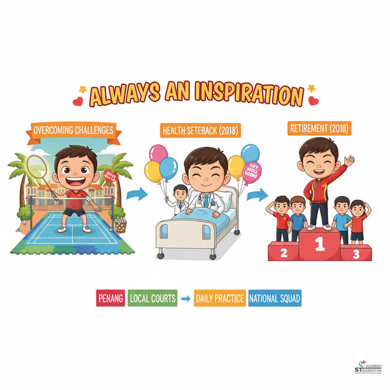 Lee Chong Wei honored as BWF Hall of Fame inductee for Malaysia