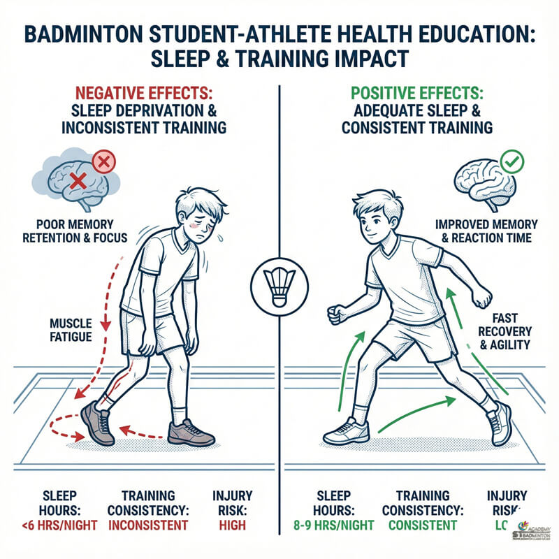 쿠알라룸푸르 학업 및 배드민턴 주간 일정 계획 | 부모와 자녀 상담