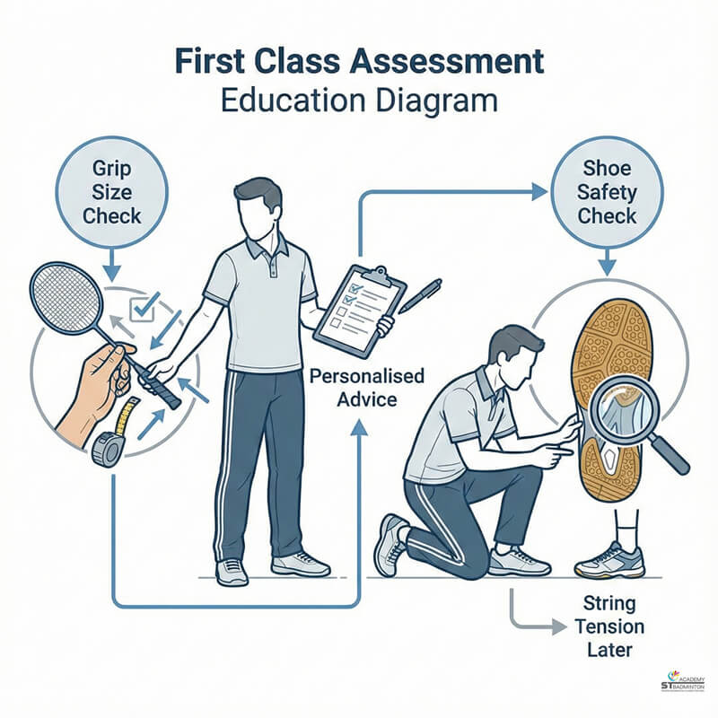 Phụ huynh thảo luận về nhu cầu dụng cụ với huấn luyện viên tại Setapak KL | chương trình cho thanh thiếu niên