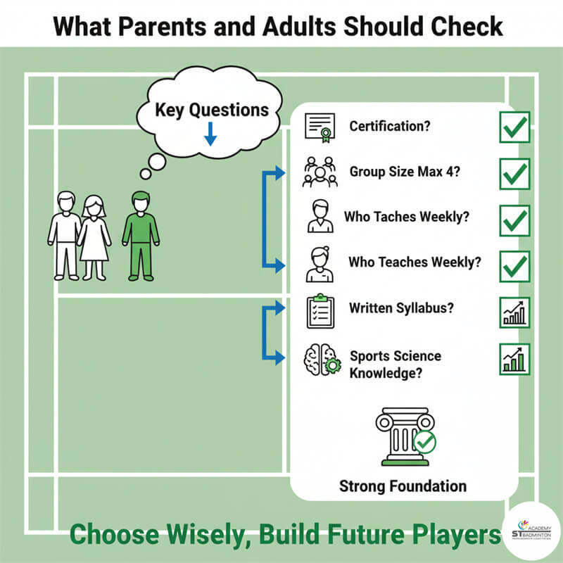 Parents from Setapak and Kepong choosing badminton coach based on teaching ability not just playing skill