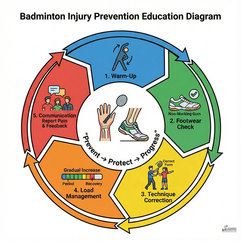Setapak lớp cầu lông nhóm nhỏ | tập trung di chuyển cổ chân an toàn