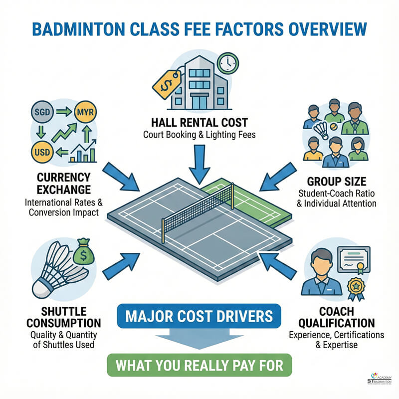 Huấn luyện cầu lông nhóm nhỏ tại sân Setapak cho thấy giá trị phụ huynh nhận được tại Malaysia