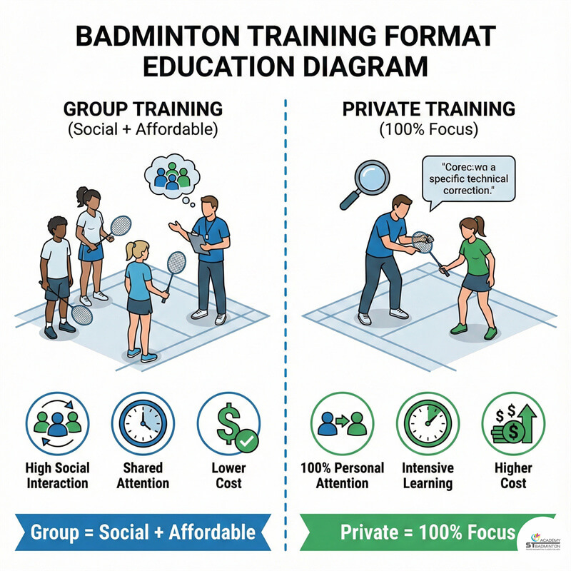 Setapak Kuala Lumpur huấn luyện cầu lông | nhóm nhỏ rèn luyện di chuyển chân và kỹ thuật nền tảng