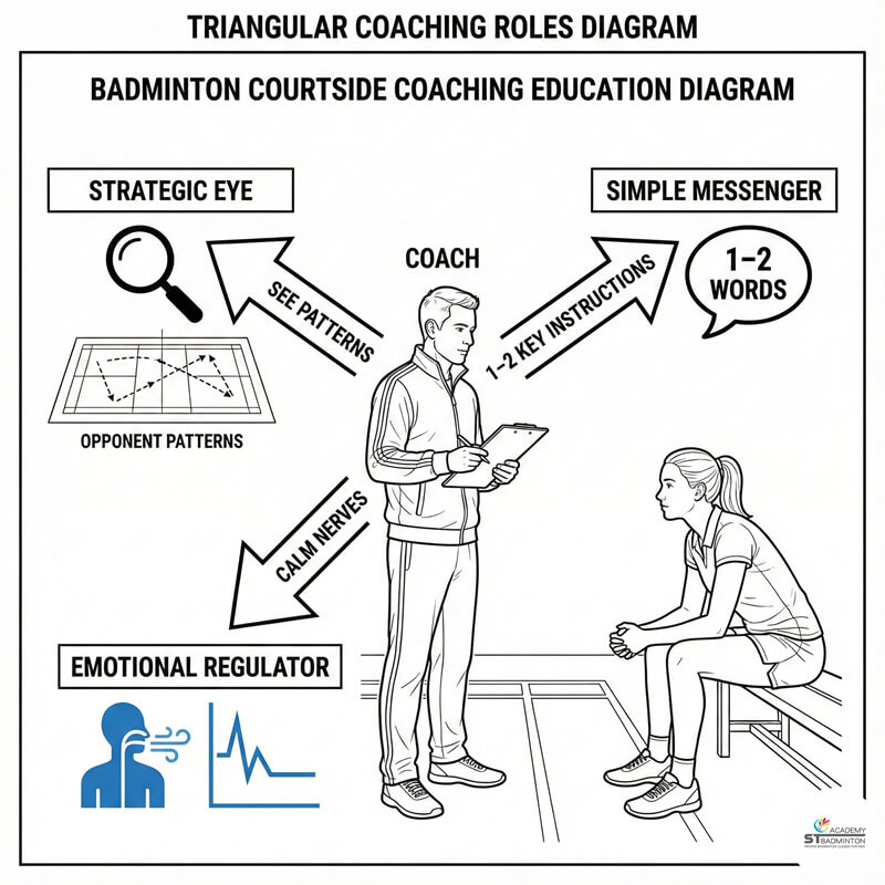 Malaysia Setapak huấn luyện cầu lông | vận động viên nghe chỉ đạo chiến thuật trong giờ nghỉ