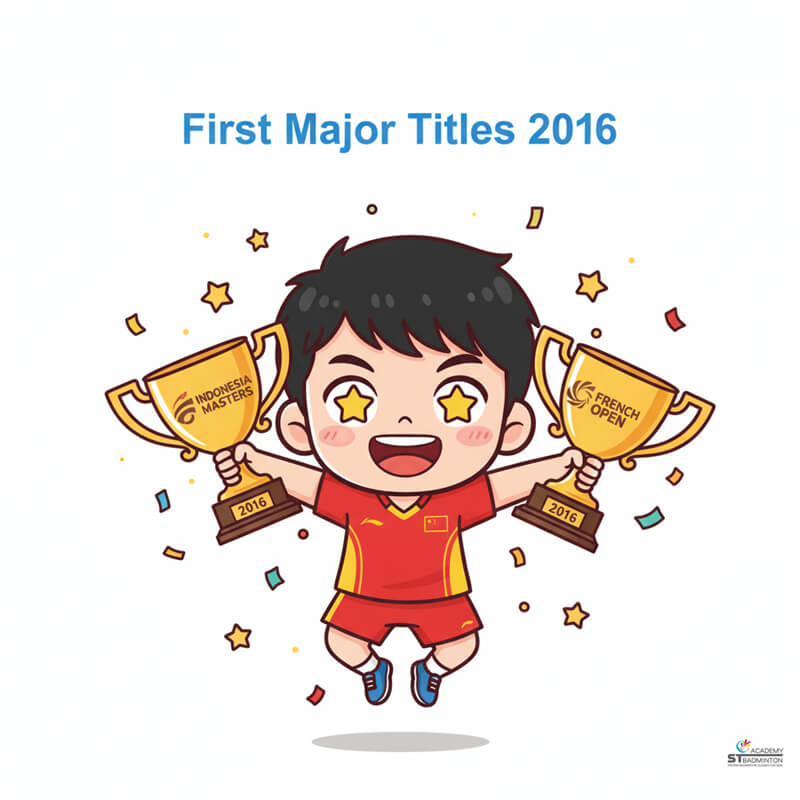 Young Chinese badminton player training with discipline and proper fundamentals Best