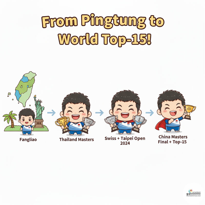 Young players in Malaysia and Singapore studying LIN Chun-Yi match highlights for learning inspiration