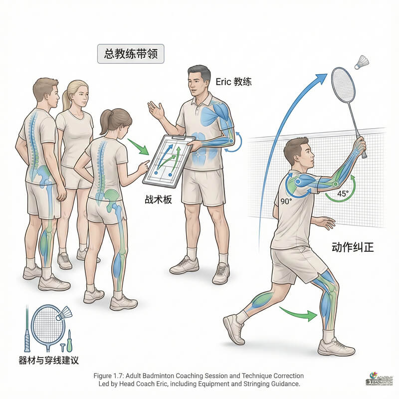 吉隆坡 Air Panas 一带的成人羽毛球基础培训