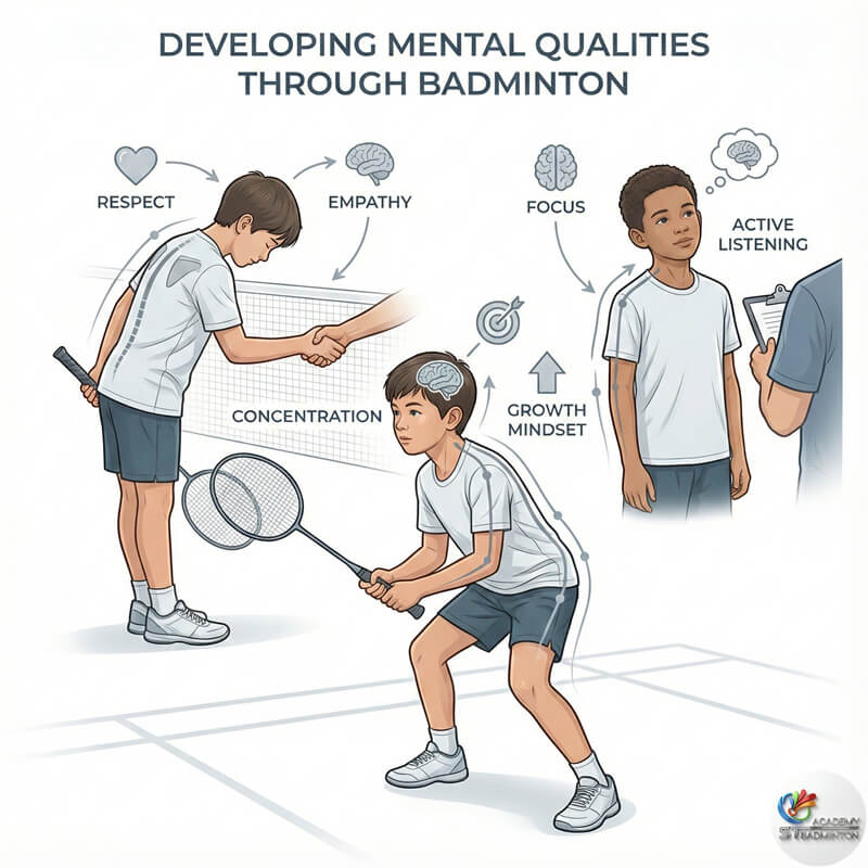 Beginner badminton for kids Singapore building confidence and skills