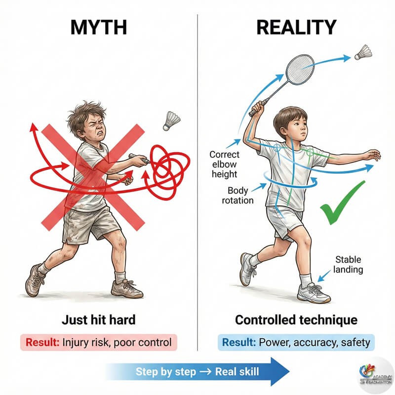 打破關於蕉賴青少年羽毛球訓練的迷思