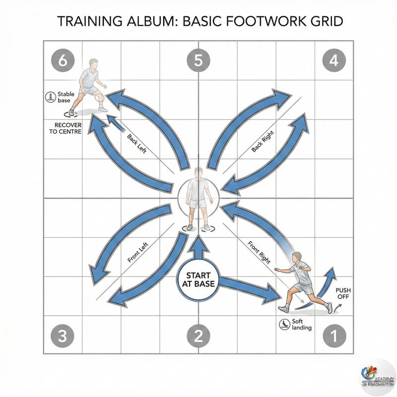 蕉賴青少年羽毛球步法訓練